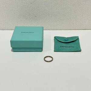 【AMT-8268】ティファニー ノーツリング サイズ16号 TIFFANY＆CO. アクセサリー 箱付き シルバー925 指輪 ファッション シンプルデザイン