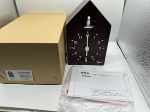 SEIKO NA609B 木製 カッコー 掛け置き時計ジャンク