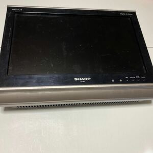 ジャンク品 AQUOS TV テレビ SHARP シャープ DC12V 2008年製 LC-16E1