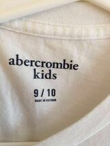 【送料無料】中古 Abercrombie&Fitch アバクロ kids キッズ Tシャツ サイズ 9/10_画像2