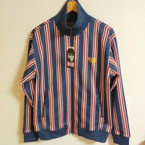 新品未使用タグ付 GOLA ゴーラ 391203372 Regimental Stripe Track Jacket ストライプ トラックジャケット ジャージ L ネイビー(紺)