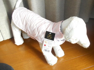 小型犬★コンビ　シャノアール　リバーシブル　レオパードベスト　ピンク　暖かジャケット　防寒ウエア　S　身丈27ｃｍ