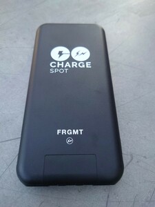 fragment design mobile battery モバイルバッテリー 　Charge spot チャージスポット