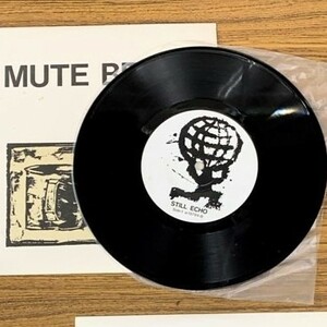 YC02aa) MUTE BEAT / BUTTERFLY / STILL ECHO 8インチ EPレコード 自主盤