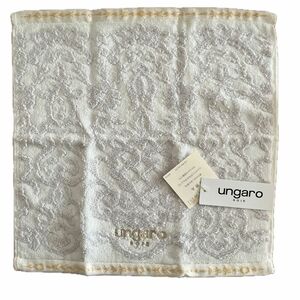 ungaro ウンガロ SOIE ハンドタオル ウォッシュタオル