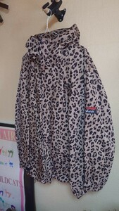 ワコマリア　WACKO MARIA NANGA　別注 LEOPARD MOUNTAIN PARKA ロゴ刺繍 ジップブルゾン L