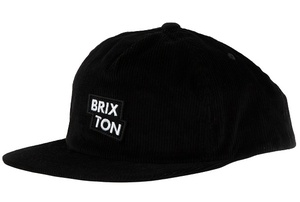 Brixton Team MP Snapback Hat Cap Black キャップ 
