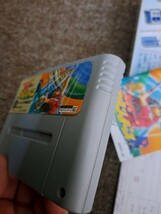 SFC　スーパーファミコン　ソフト　ナムコ　スーパーファミリーテニス　箱説明書付き_画像7