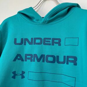 アンダーアーマー UNDER ARMOUR キッズ 子供 ジュニア フードパーカー サイズYXL 美品の画像7