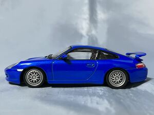 ミニチャンプス製　　ポルシェ　911 GT3 ブルー　　　　1/43