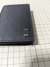 dunhill ダンヒル 本革 レザー 名刺入れ カードケース 黒 ブラック_画像2