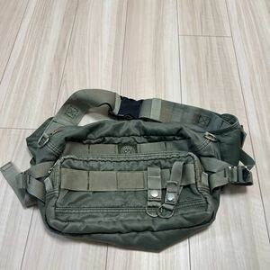 Porter Classic SUPER NYLON WAIST BAG OLIVE ポータークラシック スーパーナイロンウエストバッグ オリーブ