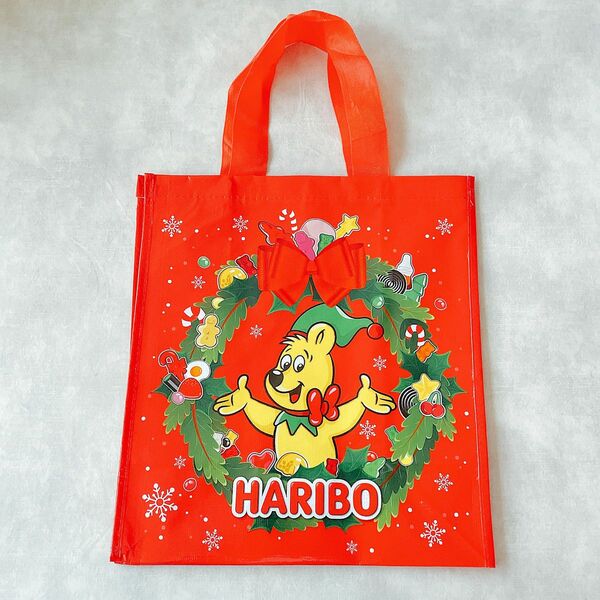 HARIBO【日本未販売】クリスマス限定　ハリボー　トートバッグ　ハリボーグミ