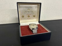 稼動品　A3　ZENITH　ゼニス　Cal.2542PC　Since 1865　AUTOMATIC　自動巻　23石　ヴィンテージ　箱付　ブランド腕時計　メンズ腕時計_画像4