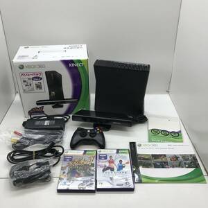 【１円～】XBOX 360 KINECT アドベンチャー 同梱 4GB バリューパック フィットネス リキッドブラック S5G-00006【中古品】