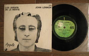 アルゼンチン盤 John Lennon / Mind Game シングル