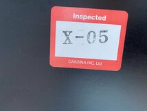 Cassina カッシーナIXC ダイニングテーブル トリックス：TRIX オーク材 ブラック系 中古品_画像8