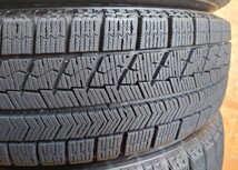 山あり ブリジストン ブリザック VRX 155/65R14 Eco FORME 社外ホイール 中古4本SET 軽自動車サイズ スズキ ダイハツ ホンダ 日産 スバル_画像8