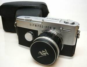 ★OLYMPUS-PEN FT ◆ G.Zuiko Auto-S 1:1.4 f=40mm ◆外観・良品