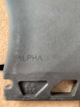 futures ALPHA Balanced 4-7 トライフィン　ショートボード用_画像2