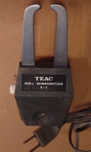 TEAC E-1 HEAD DEMAGNETIZER 消磁気_画像2