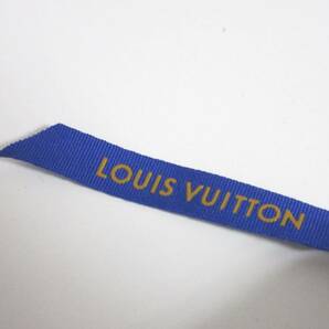 LOUIS VUITTON ルイヴィトン リボン 大量 青 yg5125の画像2
