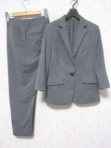 ORIHICA WASHABLEolihika suit setup unlined in the back thin summer lady's jacket M pants S gray irmri yg5099