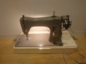 sr1234 181 動作品 MITSUBISHI HA2 ミシン レトロ アンティーク 三菱 電動ミシン 昭和レトロ 裁縫 裁縫道具 現状品 中古