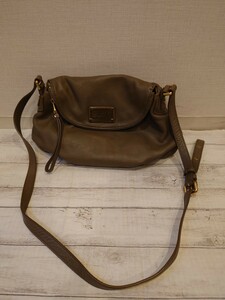 sr1234 203 MARC BY MARCJACOBS 正規品 ショルダーバッグ ブラウン カバン バッグ レディース マークバイマークジェイコブス 現状品 中古