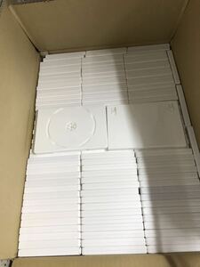 中古 DVDケース 白　125枚セット！　美品 100枚　送料込み　①