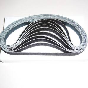 ○送料無料 ベルトサンダー用替ベルト 粒度#80 サイズ10x330 10本セット(換えベルト 替えベルト 交換用ベルト 電気やすり)