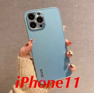 [ новый товар не использовался ]iPhone11 кейс голубой 