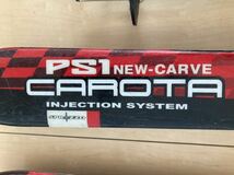 130cm SPRAZZOスキー板 SALOMONビンディング 長さ調整ストックセット PS1 NEW-CRAVE CAROTA 子供 ジュニア 送料無料_画像2