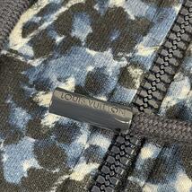 【美品・新作】LOUIS VUITTON ルイヴィトン 23AW モノグラム フーディ パーカー ブルー ネイビー 1ABJ2K RM232M ZA8 HPY33W サイズM_画像4