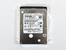 TOSHIBA HDD 500GB /5個セット/2.5インチ/SATA 600/7200 RPM/厚み7mm /動作確認済み, 健康状態正常，フォーマット済み/中古品_画像2