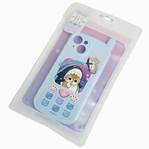 iPhone 15 14 対応 レトロガラケー風ケース mofusand モフサンド サメにゃん スマホ カバー アイフォン_画像4