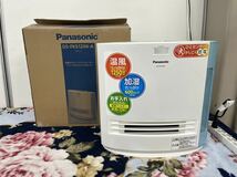 【送料込】動作確認済 Panasonic パナソニック 加湿セラミックファンヒーター DS-FKS1204-A（ブルー）うるおい温風 ひとセンサー 美品_画像1