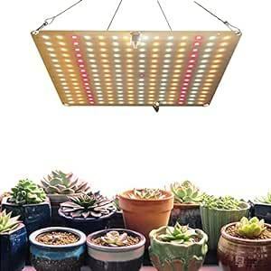 BOFAC 植物育成ライト LED育成ライト 210個LED 高輝度 2段階調光 フルスペクトル 暖色LED 水耕栽培ライト 長寿