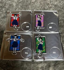 新しい学校のリーダーズ 一時帰国 DELUXE タワレコ限定盤封入 アクリルスタンド 4種コンプセット　SUZUKA MIZYU KANON RIN アクスタ