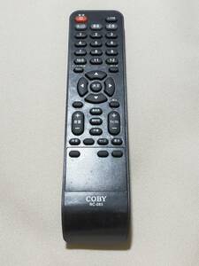 91023 除菌・清掃済　COBY RC-085 テレビ　リモコン　赤外線発光確認済　返金保証あり