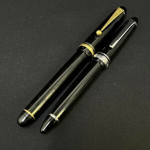 BLg134R 60 14K585 万年筆 2点 まとめ PILOT 5 EF パイロット SAILOR 1911 セーラー ペン先 刻印