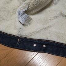 リーバイス Levi's シェルパトラッカージャケット 裏ボアデニムジャケット L インディゴ Gジャン ジージャン 中綿_画像8