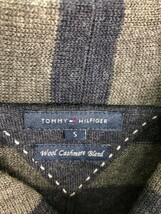 Tommy Hilfiger トミーヒルフィガー ウール ボーダー オフタートル ニット セーター カジュアル 合わせやすい キレイめ キレカジ_画像2