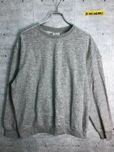 H&M エイチアンドエム No.5 裏起毛 スウェットトレーナー プルオーバー カジュアル 合わせやすい キレイめ キレカジ 着回し シンプル