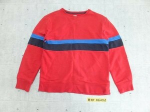 GAP KIDS ギャップキッズ 裏起毛 ライン入り プルオーバー カジュアル 合わせやすい トップス スポカジ おしゃれ 150 XL