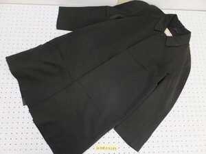 TONAKAI COAT メンズ 比翼ボタン ステンカラーコート 97 焦げ茶