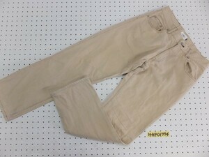 INED Ined lady's strut color pants 2 pale orange 