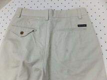 EDWIN エドウィン KHAKI メンズ レギュラーフィット ツータック チノパンツ 28 アイボリー_画像3