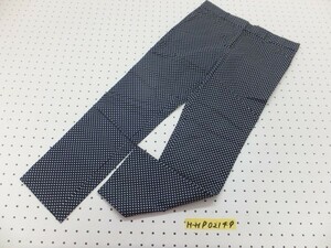 GAP Gap lady's polka dot * dot pattern slim cropped pants stretch pants 0 navy blue white 