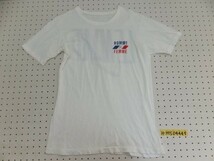 〈送料無料〉DUNLOP ダンロップ メンズ ル・マン バックプリント 半袖Tシャツ 白_画像1